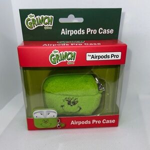 The Grinch Green AirPods Pro Case Keychain Holder.